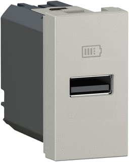 Legrand - Mosaic USB-voeding usb lad a 15w 1m al