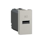 Legrand - Mosaic USB-voeding usb lad a 15w 1m al