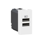 Legrand - Mosaic USB-voeding Usb Lad A+A 15W 1M W
