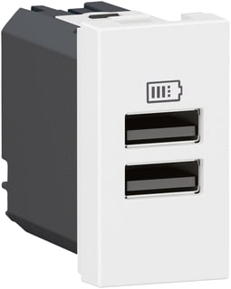 Legrand - Mosaic USB-voeding Usb Lad A+A 15W 1M W