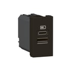 Legrand - Mosaic USB-voeding Usb Lad A+C 15W 1M Zw