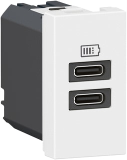 Legrand - Mosaic USB-voeding Usb Lad C+C 15W 1M W