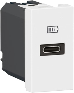 Legrand - Mosaic USB-voeding Usb Lad C 20W 1M W