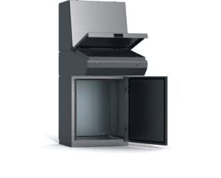 NVent Hoffman - RVS Lessenaarsectie leeg eldo lessenaar 700x800x500