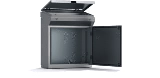 NVent Hoffman - RVS Lessenaarsectie leeg eldo lessenaar 985x1000x400