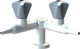 BROEN-LAB - Laboratoriumkraan Gaskr Ufl Vac Dubb 90