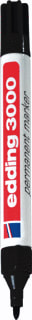 Edding - Merkstift/-krijt Permstift 1,5-3Mm Zw Pk10