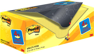 Post-it - Papierblok It 76X76 654Cy Pk20
