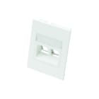 Rehau by OBO - SIGNA Afdekraam schakelmateriaal Afdkrm Drgplt Keyst B45 Wt