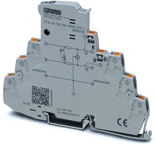 Phoenix Contact - Overspanningsbev. voor data en M&R Ttc-6-1X2-M-24Dc-Pt-I