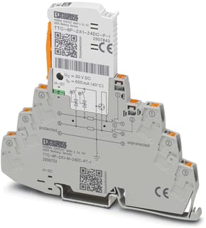 Phoenix Contact - Bliksemstroomafleider v data en M&R Overspanningsbeveilmoduul