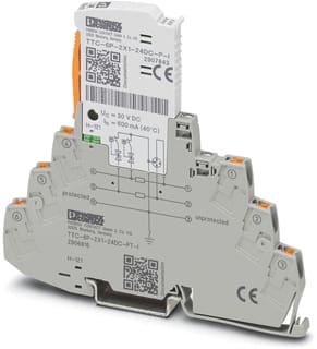 Phoenix Contact - Bliksemstroomafleider v data en M&R Overspanningsbeveilmoduul