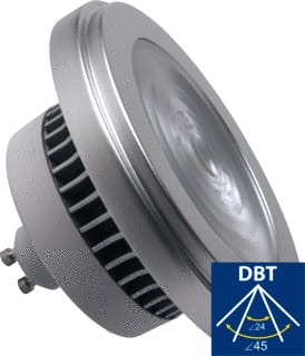 Megaman - DBT LED-lamp ar111 11/75w gu10 24/45gr