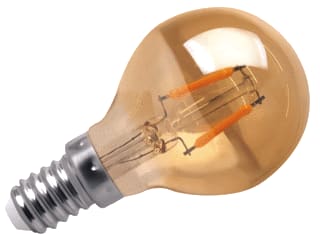 Megaman - PingPong LED-lamp p45 fila gold 1.2w e14 2k
