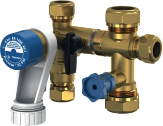 Flamco - Prescor IC Boileraansluitgroep Fill 15X22Mm