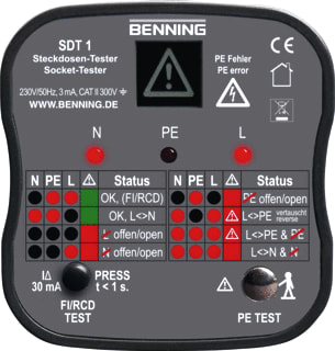 Benning - Spanningzoeker sdt 1