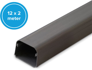Canalit - Leidingkanaal 65X50Mm 12X2 Mtr Grs Ds24