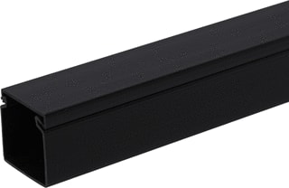 Canalit - Leidingkanaal Kb 25X25Mm 1X2 Mtr Zw Lg2