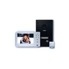 Aiphone - Jo Deurintercom-set vid intc 7" zw rvs inb