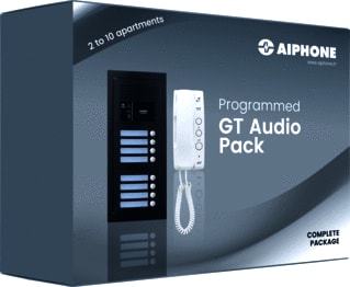 Aiphone - GT Deurintercom-set audio intc set 8 app
