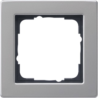Gira - E2 Afdekraam schakelmateriaal Afdkrm 1V Edelstaal