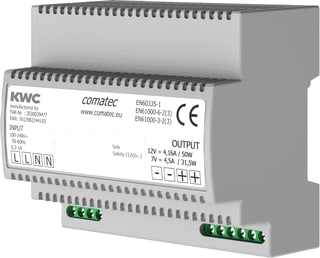 KWC - gelijkstroomvoedingseenheid ACEX9001 NETVOEDING