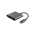 Trust - Netwerkadapter Dalyx 3-In-1 Usb-C Adaptr