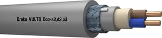 Draka - VULTO Dca VO-YMvKas Voedingskabel v/a 1 kV vaste aanleg Vulto Dca-S2 2X2,5 Ri50
