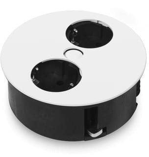 Bachmann - Twist Contactdooscombinatie Harm. 2X230V Ra