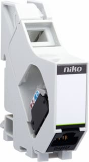 Niko - Inzetplaat schakelmateriaal Din-Rail Mod+Onafgesch