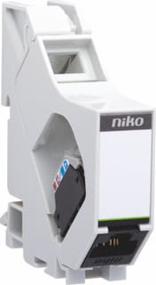 Niko - Inzetplaat schakelmateriaal Din-Rail Module 6A