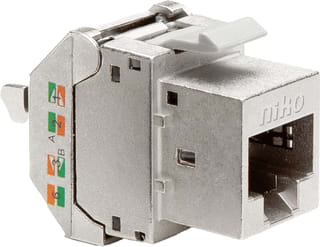 Niko - Inzetplaat schakelmateriaal Afgeschermde Rj45-Conn
