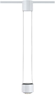 Paulmann - Pendelarmatuur urail aldan 1x13w wit/zw