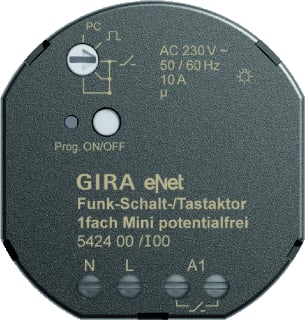Gira - ENet Mini Schakelactor bussysteem Schak/Tastak 1V