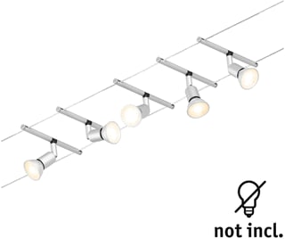 Paulmann - Laagspannings-kabelsysteem Salt Wire Set Max5X10W Gu