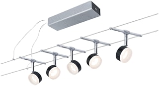 Paulmann - Laagspannings-kabelsysteem wire system clear5x4w sch