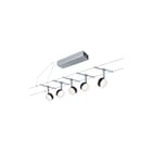 Paulmann - Laagspannings-kabelsysteem wire system clear5x4w sch