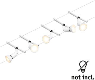 Paulmann - Laagspannings-kabelsysteem salt wire set max5x10w gu
