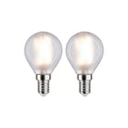Paulmann - LED-lamp fil 2st druppel 470lm 27k