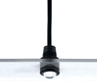 Lumiko - Mini Downlight/spot/schijnwerper Klem Mil11Zw-L-Ww-1W