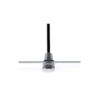 Lumiko - Mini Downlight/spot/schijnwerper Klem Mil11Alu-Ww-1W