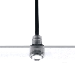 Lumiko - Mini Downlight/spot/schijnwerper Klem Mil11Alu-L-Ww-1W