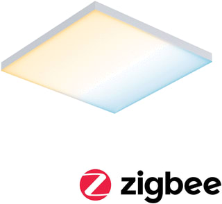 Paulmann - Downlight/spot/schijnwerper wcv panel zigbee 295x295