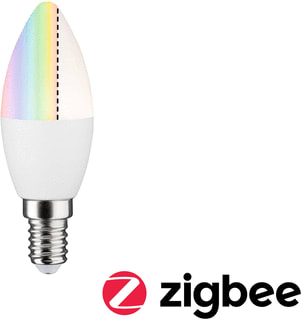 Paulmann - LED-lamp zb kaars 470lm 5,5w rgbw