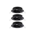 Paulmann - Downlight/spot/schijnwerper inblp choose set van 3