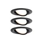 Paulmann - Downlight/spot/schijnwerper coin nova plus 3x6w 470lm