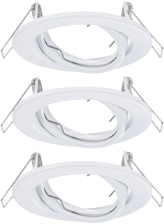 Paulmann - Downlight/spot/schijnwerper inblp set zwenkbaar max 3