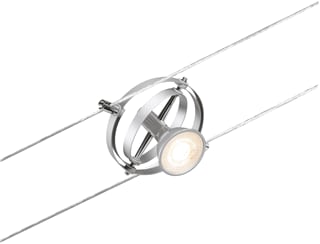 Paulmann - Downlight/spot/schijnwerper cardan wire spot max1x10w