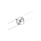 Paulmann - Downlight/spot/schijnwerper cardan wire spot max1x10w