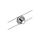 Paulmann - Downlight/spot/schijnwerper cardan wire spot max1x10w